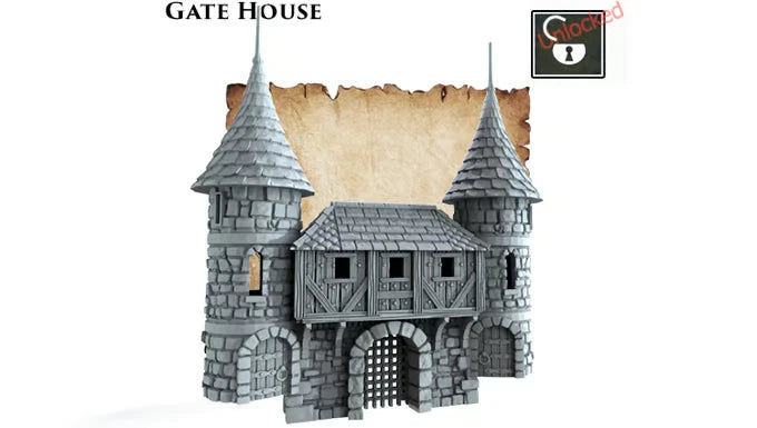 The Gatehouse, Medieval Town- The Frost