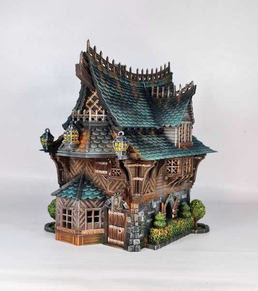 Medieval Town- Vendors Abode. 28mm Wargame/RPG/DnD Terrain