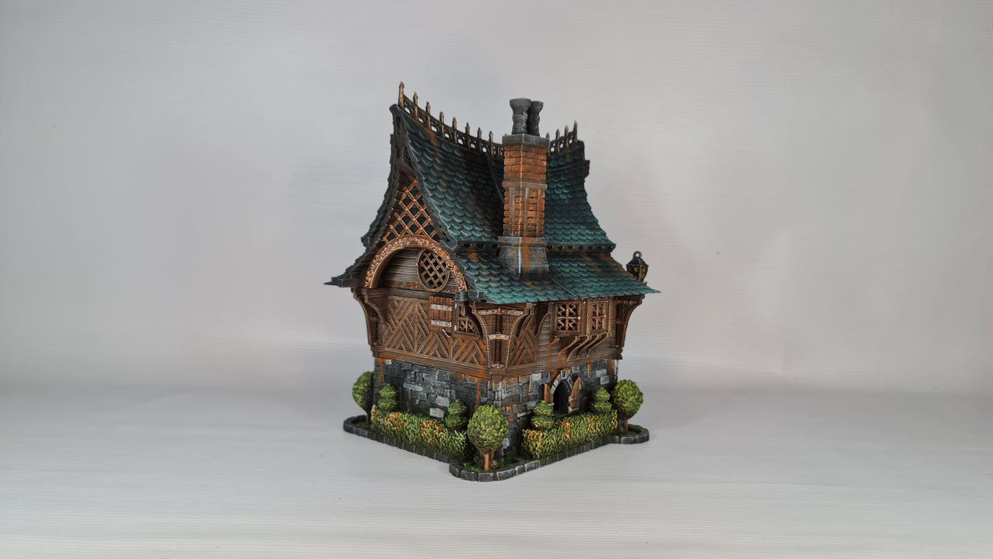 Medieval Town- Vendors Abode. 28mm Wargame/RPG/DnD Terrain