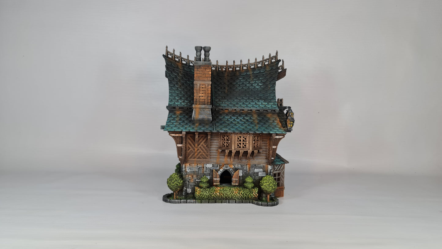 Medieval Town- Vendors Abode. 28mm Wargame/RPG/DnD Terrain