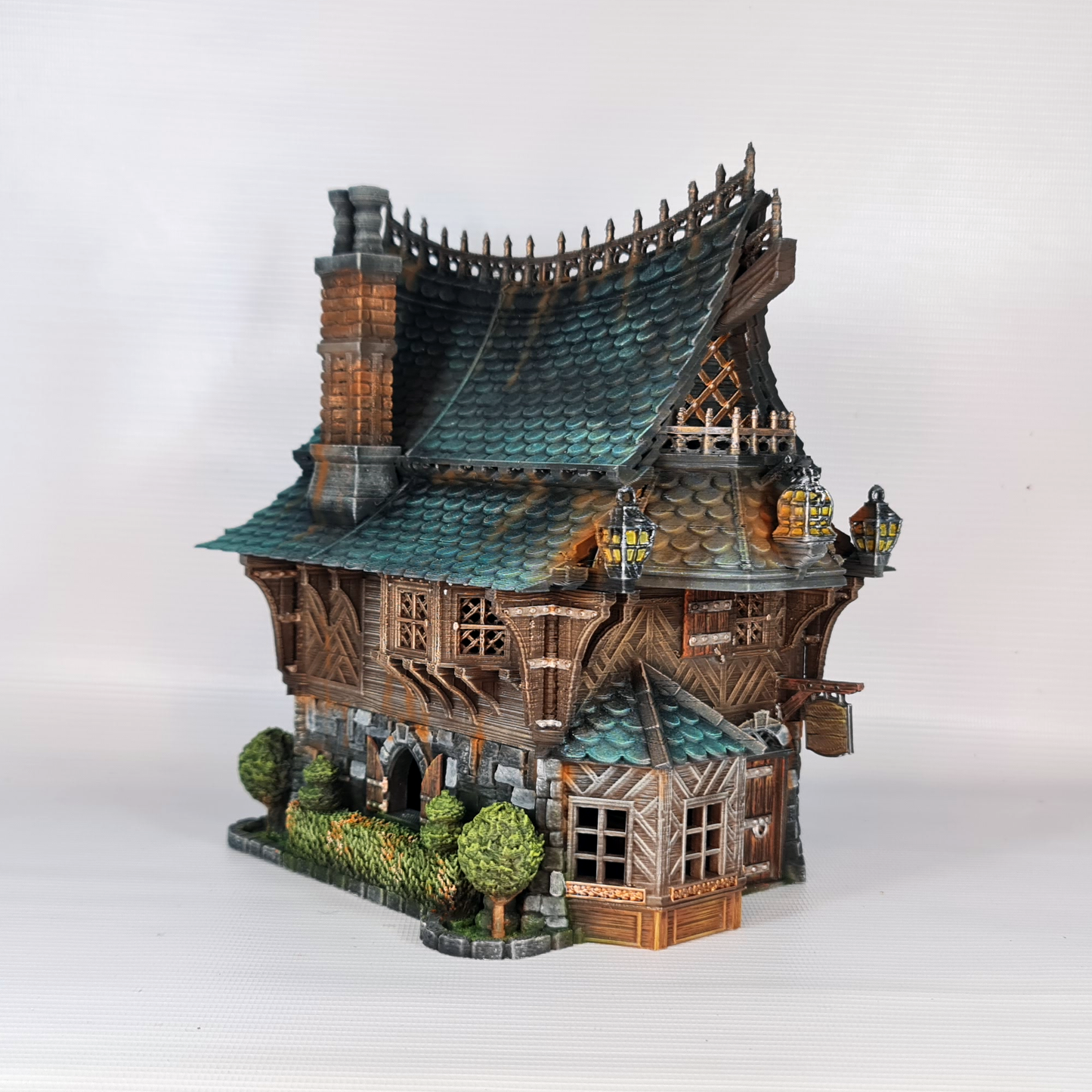 Medieval Town- Vendors Abode. 28mm Wargame/RPG/DnD Terrain