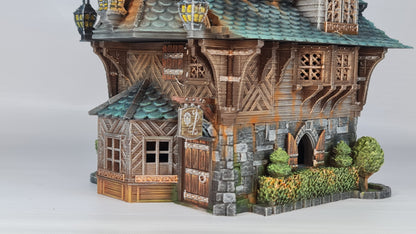 Medieval Town- Vendors Abode. 28mm Wargame/RPG/DnD Terrain