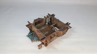 Medieval Town- Vendors Abode. 28mm Wargame/RPG/DnD Terrain