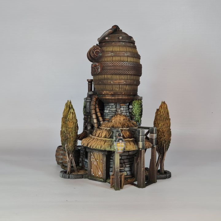 Medieval Town- Beer Brewery