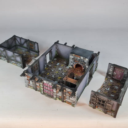 Medieval Town- Crimson Hearth Manor.