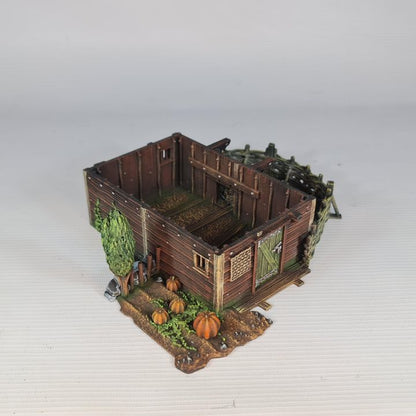 Medieval Town- Crimson Hearth Manor.