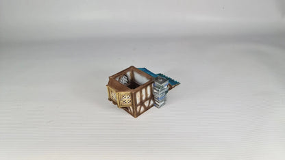 The Grand Meister's Clocktower- The Frost . 28mm Medieval Wargame/RPG Terrain
