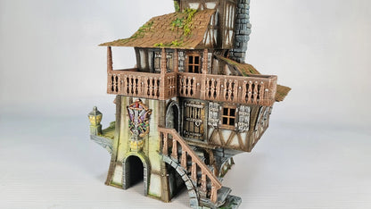 The Grand Meister's Clocktower- The Frost . 28mm Medieval Wargame/RPG Terrain