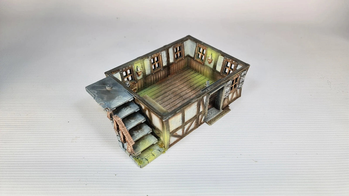 The Grand Meister's Clocktower- The Frost . 28mm Medieval Wargame/RPG Terrain