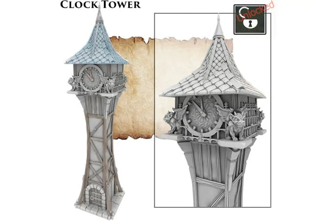 The Clocktower, Medieval Town- The Frost