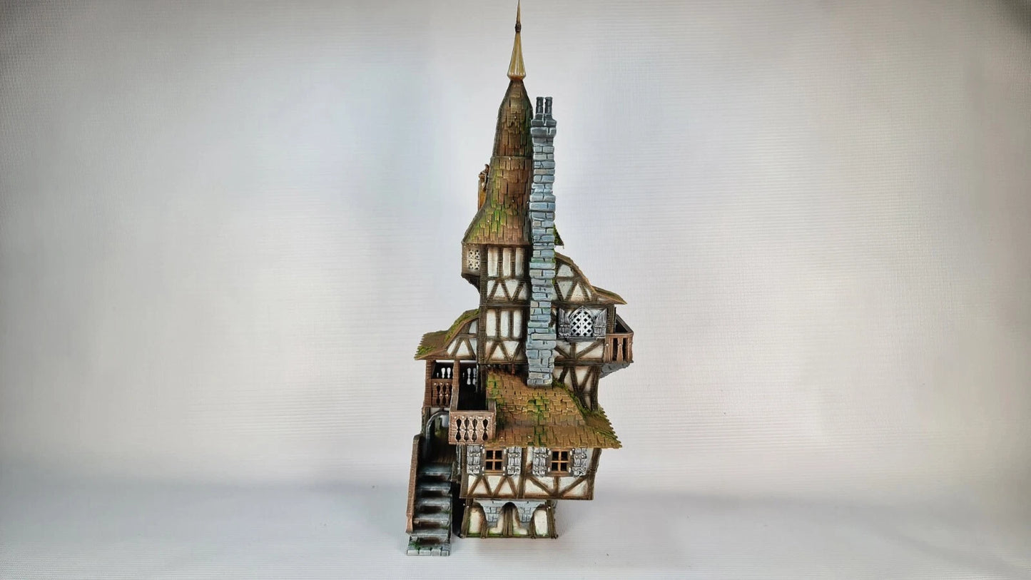 The Grand Meister's Clocktower- The Frost . 28mm Medieval Wargame/RPG Terrain