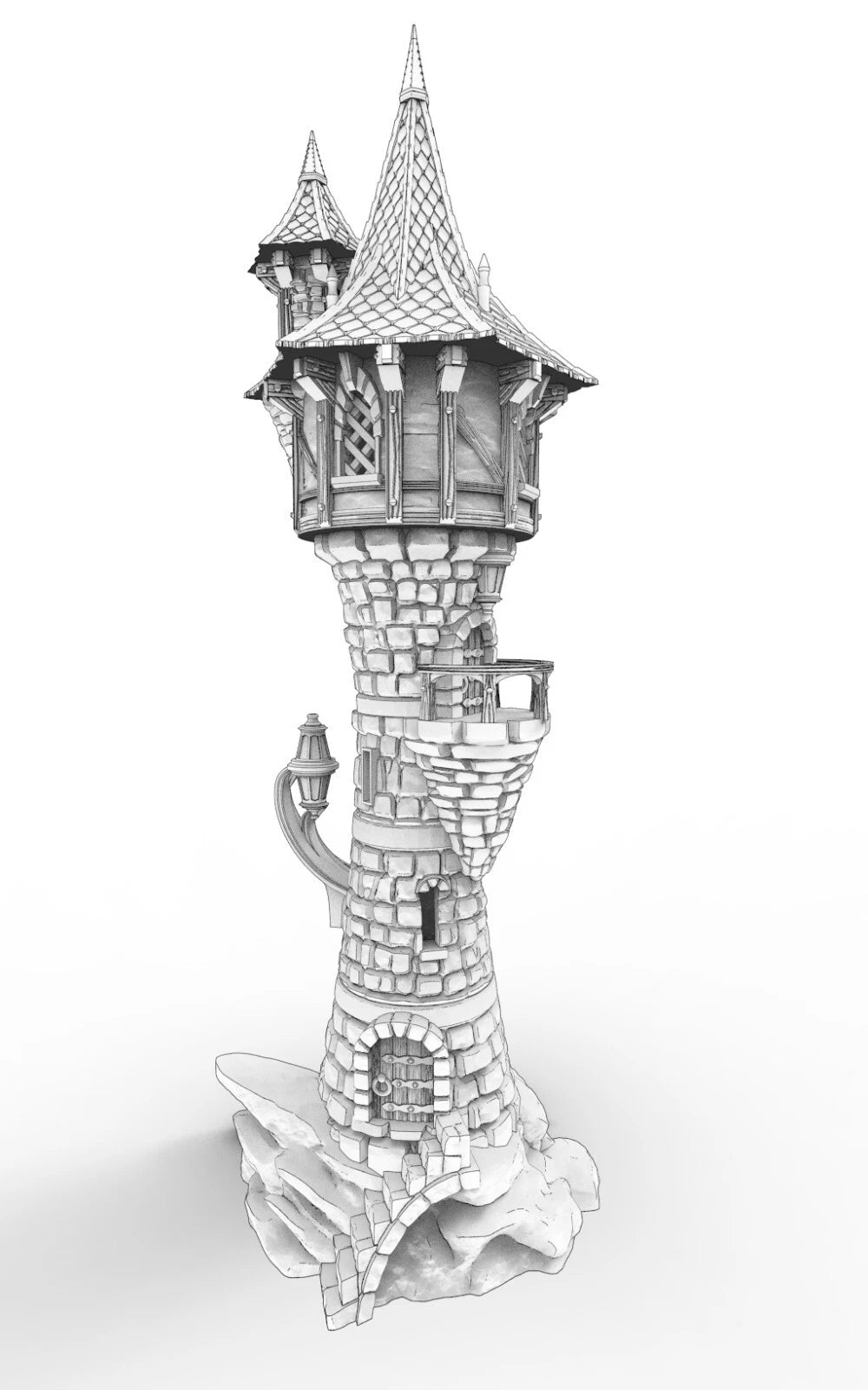 The Crow's Tower, Medieval Town- The Frost