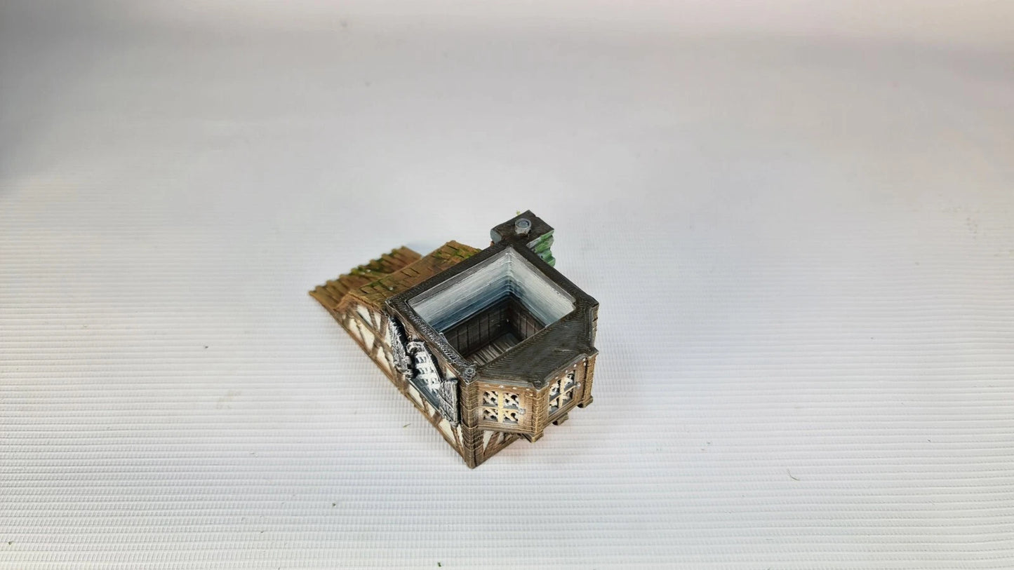 The Grand Meister's Clocktower- The Frost . 28mm Medieval Wargame/RPG Terrain